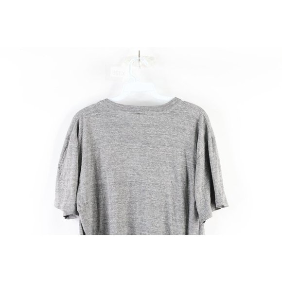 Vintage 90s Russell Athletic Mens Large Triblend Football Spell Out T-Shirt USA - Picture 7 of 8